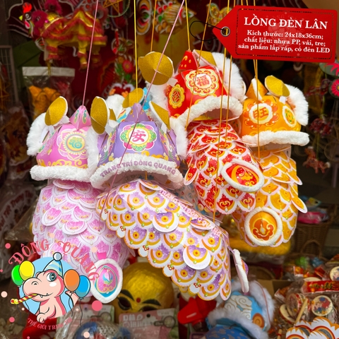Lồng Đèn Lân Sư Nhựa Lắp Ráp