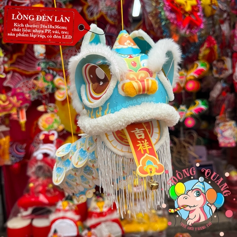 Lồng Đèn Lân Sư Nhựa Lắp Ráp