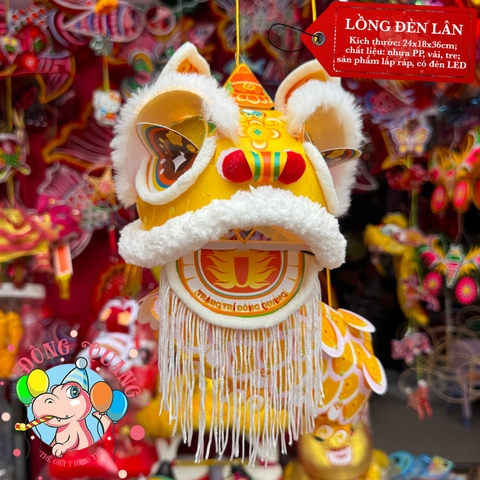 Lồng Đèn Lân Sư Nhựa Lắp Ráp