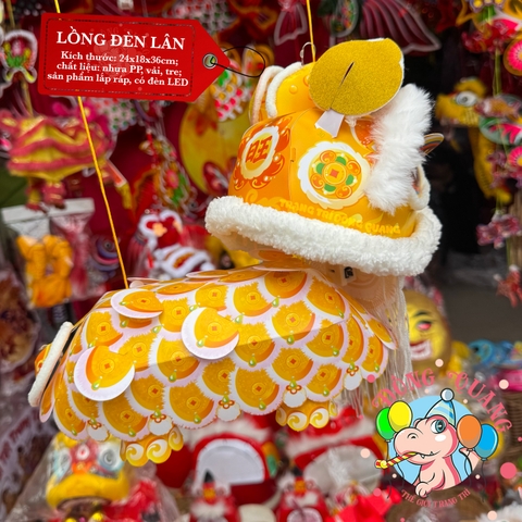 Lồng Đèn Lân Sư Nhựa Lắp Ráp