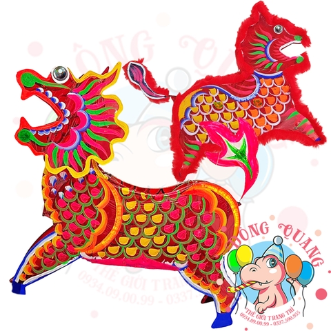 Đèn Trung thu Lân giấy kiếng 1