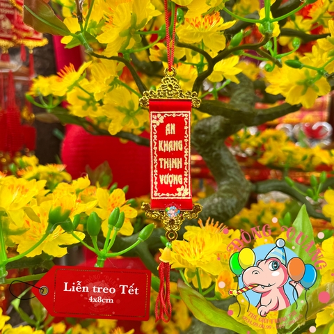 Liễn treo Tết 4-6-8cm