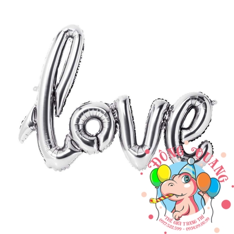 Bong bóng Chữ Love