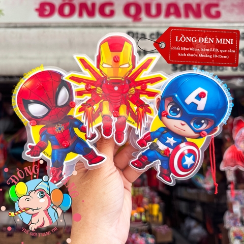 Combo lồng đèn mini nhựa 2 mảnh