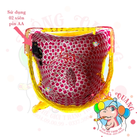 Đầu lân cho trẻ em (lông ngắn)