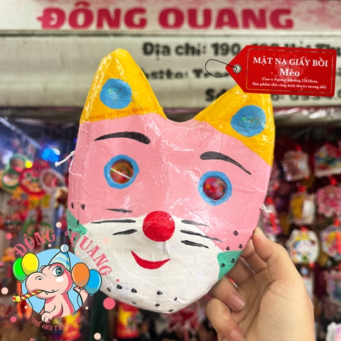 Mặt nạ giấy bồi truyền thống