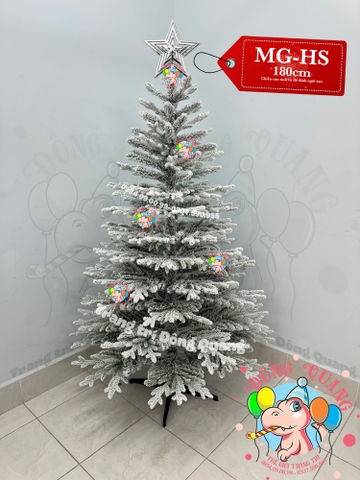 Cây thông PE, PVC MG phủ tuyết