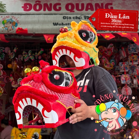 Đầu lân cho trẻ em (lông ngắn)
