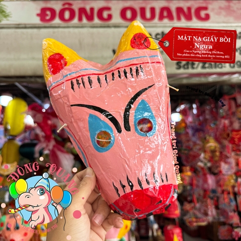 Mặt nạ giấy bồi truyền thống