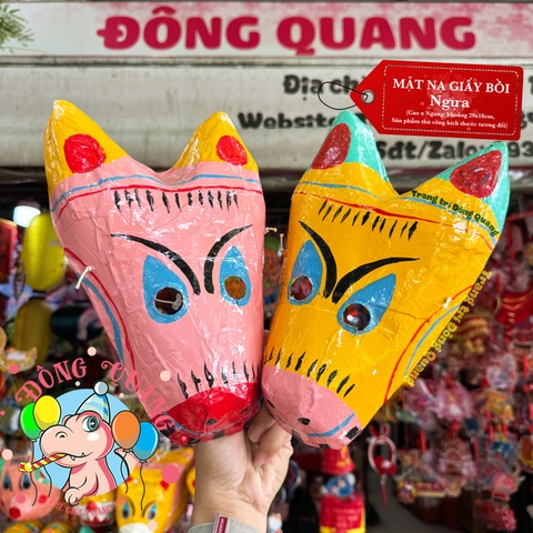 Mặt nạ giấy bồi truyền thống