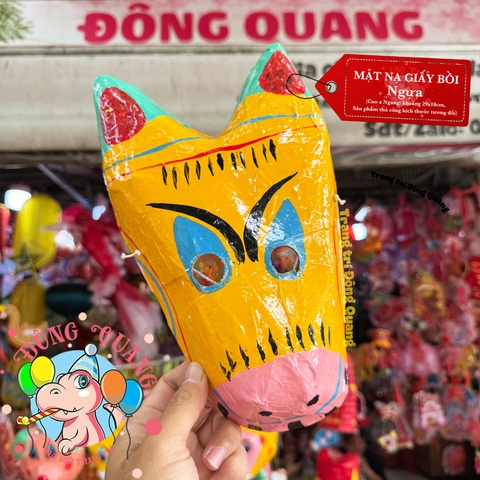 Mặt nạ giấy bồi truyền thống