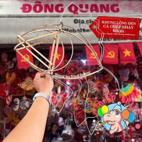 Khung lồng đèn tre