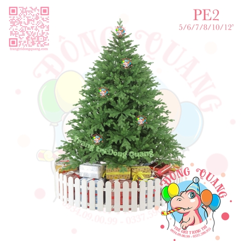 Cây thông PE (cành tự động xoè)