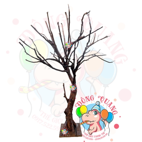 Cây khô treo lì xì (chưa trang trí)