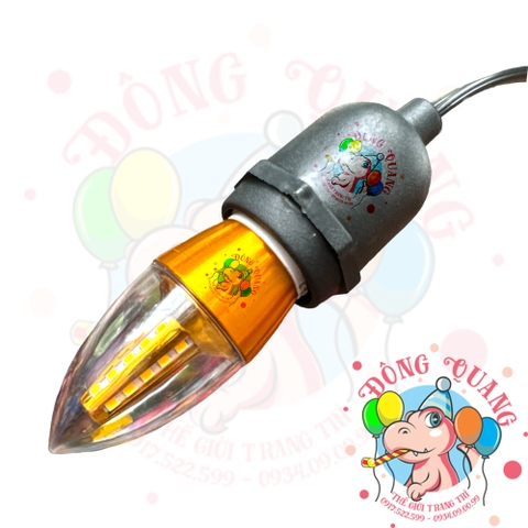 Bóng đèn LED gắn lồng đèn Hội An