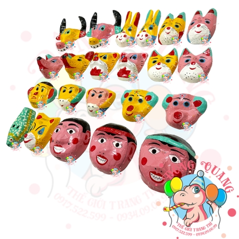 Mặt nạ giấy bồi truyền thống