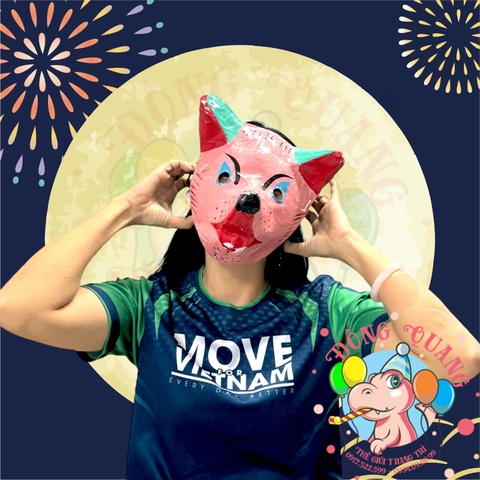 Mặt nạ giấy bồi truyền thống