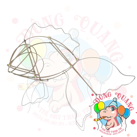 Khung lồng đèn tre