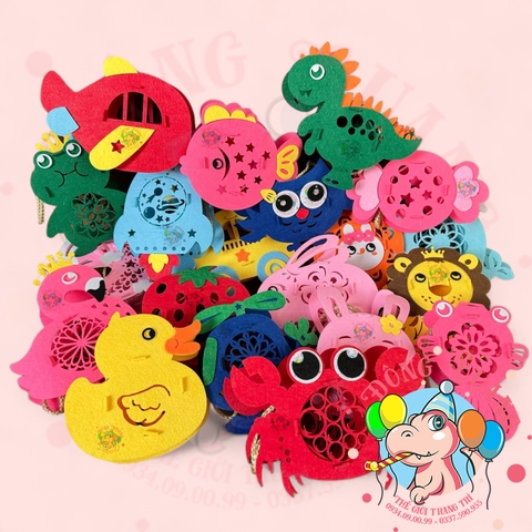 Đèn Trung thu nỉ 2 mảnh