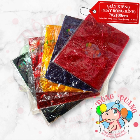 Giấy kiếng thủ công (70x100cm, 80x120cm)