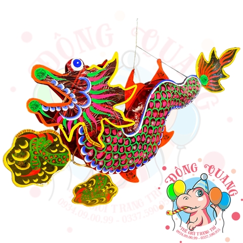 Đèn Trung thu Rồng giấy kiếng 1