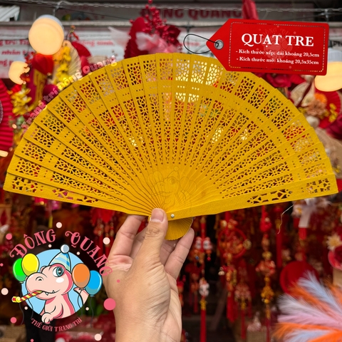 Quạt tre xếp