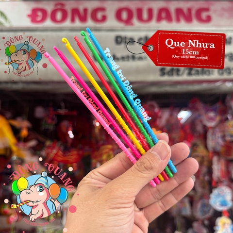 Que cầm lồng đèn Trung thu