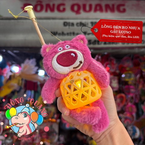 Lồng đèn Thú bông rọ nhựa