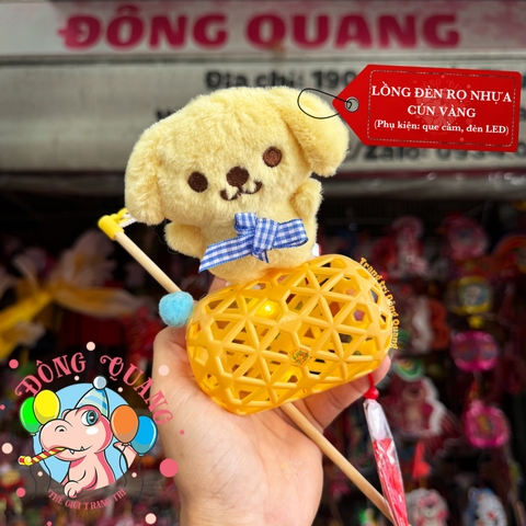 Lồng đèn Thú bông rọ nhựa