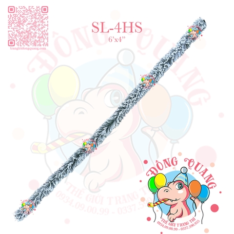 Sợi lá trang trí phủ tuyết