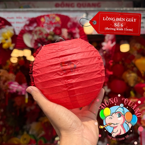 Lồng đèn giấy tròn trơn