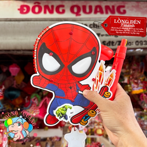 Đèn Trung thu nhựa 2 mảnh SS