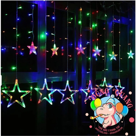 Đèn rèm LED ngôi sao