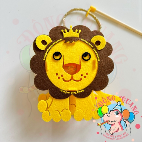 Đèn Trung thu nỉ 2 mảnh