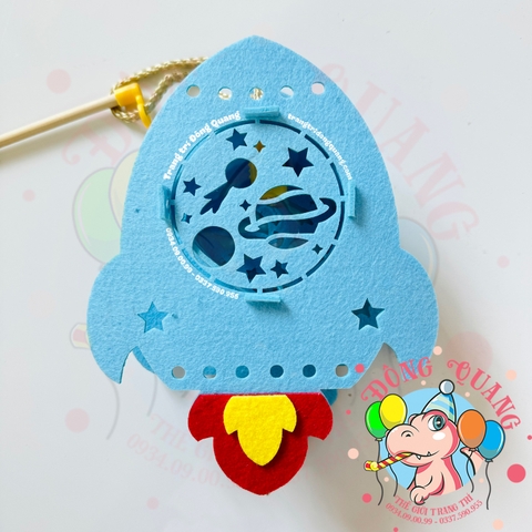 Đèn Trung thu nỉ 2 mảnh