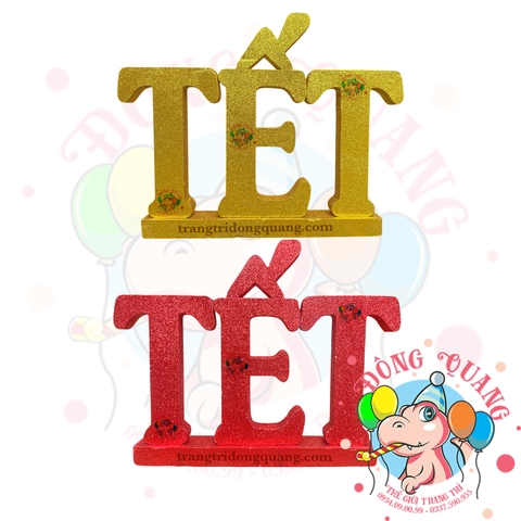 Chữ Tết xốp
