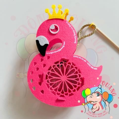 Đèn Trung thu nỉ 2 mảnh