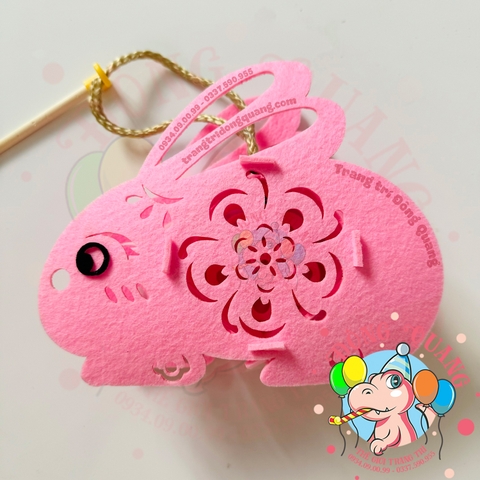 Đèn Trung thu nỉ 2 mảnh