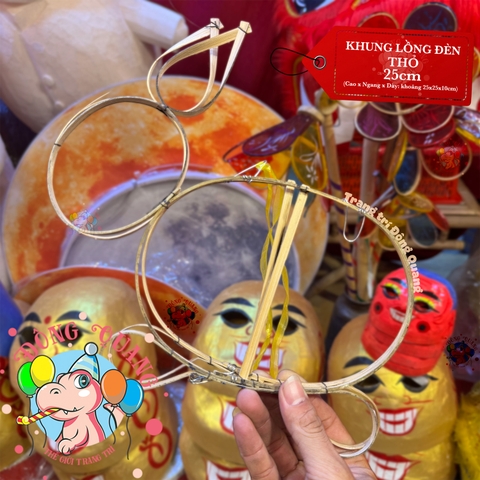 Khung lồng đèn tre