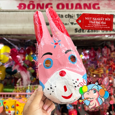 Mặt nạ giấy bồi truyền thống