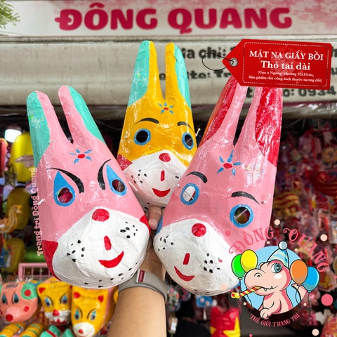 Mặt nạ giấy bồi truyền thống