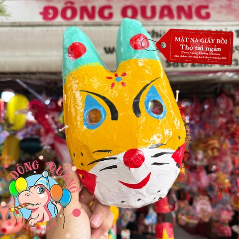 Mặt nạ giấy bồi truyền thống