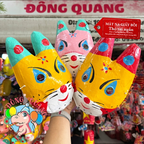 Mặt nạ giấy bồi truyền thống