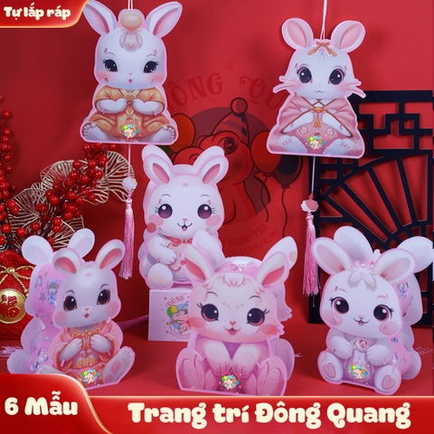 Đèn Trung thu Thỏ Ngọc hot trend 2024 (06 mẫu)