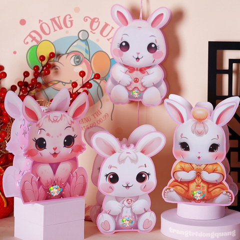 Đèn Trung thu Thỏ Ngọc hot trend 2024 (06 mẫu)