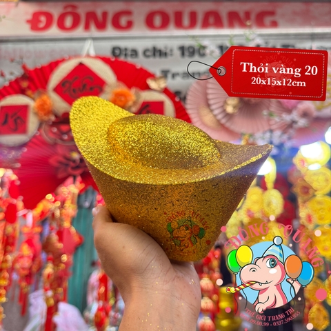 Thỏi vàng thuyền xốp