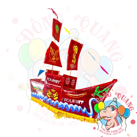 Đèn Trung thu Thuyền giấy kiếng 2
