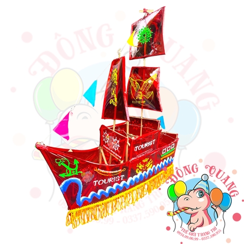 Đèn Trung thu Thuyền giấy kiếng 2