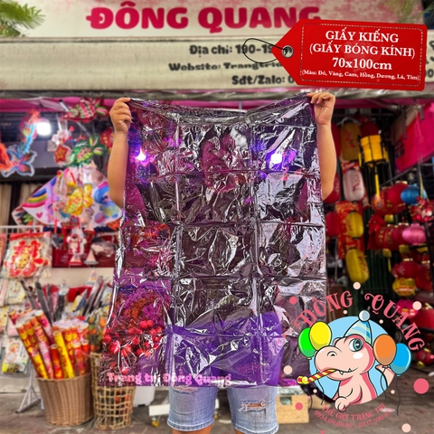 Giấy kiếng thủ công (70x100cm, 80x120cm)