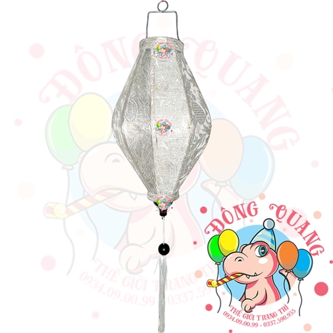 Lồng đèn Hội An vải gấm - dáng na